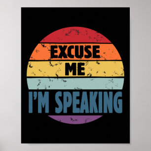 Ik spreek Kamala Harris Debat Quote Poster