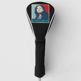Ik spreek Kamala Harris Golfheadcover