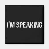 Ik spreek, Kamala Harris Ik spreek. Magneet (Voorkant)