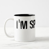 Ik spreek, Kamala Harris Ik spreek. Tweekleurige Koffiemok (Links)