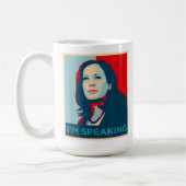 Ik spreek Kamala Harris Koffiemok (Links)