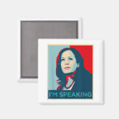 Ik spreek Kamala Harris Magneet (Voorkant / Achterkant)