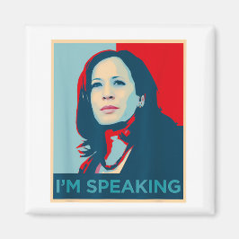 Ik spreek Kamala Harris Magneet