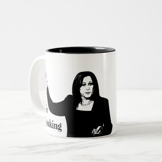 Ik spreek - Kamala Harris Mok (Voorkant links)