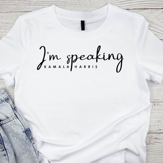 Ik spreek Kamala Harris Quote T-shirt