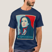 Ik spreek Kamala Harris T-shirt (Voorkant)