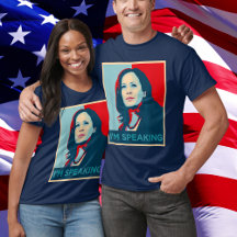 Ik spreek Kamala Harris