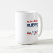 Ik spreek Kamala Harris Vice-President 2020 Koffiemok (Voorkant rechts)