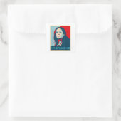 Ik spreek Kamala Harris Vierkante Sticker (Tas)