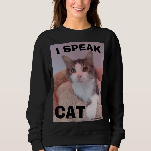 Ik spreek kat Ragdoll Kat Gizmo T-Shirt (Voorkant)