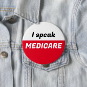 Ik spreek Medicare Button (In situ)