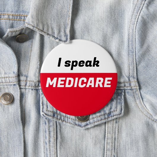 Ik spreek Medicare Button (In situ)