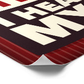 Ik spreek met mijn handen, een ASL klaslokaal post Poster (Hoek)