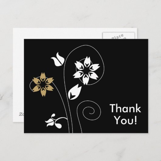 Ik spreek mijn Bedankt Briefkaart uit (Voorkant / Achterkant)