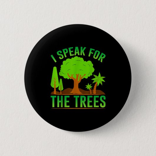 Ik spreek namens de bomen _1 ronde button 5,7 cm (Voorkant)