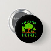 Ik spreek namens de bomen _1 ronde button 5,7 cm (Voorkant /achterkant)