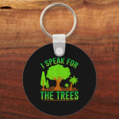 Ik spreek namens de bomen _1 sleutelhanger (Voorkant)