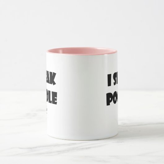 Ik spreek over de poeele Mok (Midden)