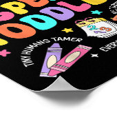 Ik spreek peuterjuf Prek terug naar school Happy Poster (Hoek)