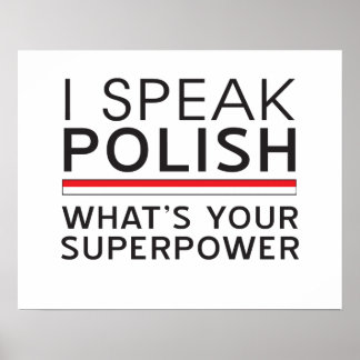 Ik spreek Pools wat je Superpower is? Poster