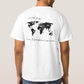 Ik spreek Soccer Light T-Shirt (Achterkant)