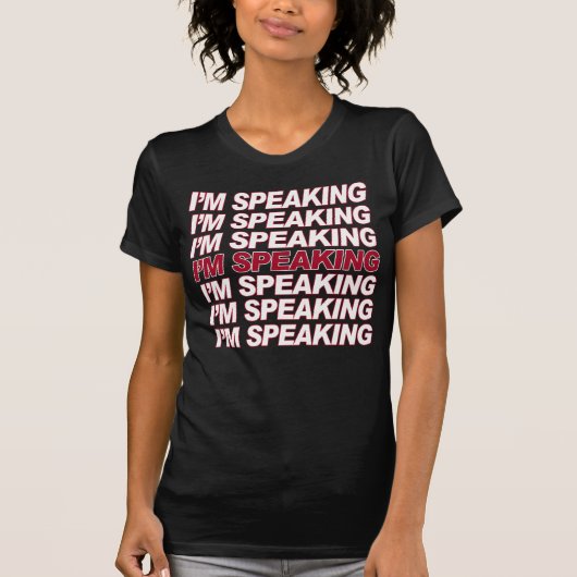 IK SPREEK T-SHIRT (Voorkant)