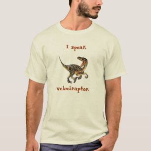 Ik spreek Velociraptor T-shirt