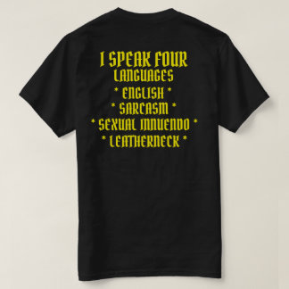 IK SPREEK VIER TALEN T-SHIRT