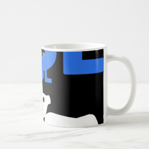 Ik spreek vloeiend ASL. ASL Handgebarentaal Doof P Koffiemok