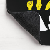 Ik spreek vloeiend ASL Muismat (Hoek)