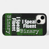 Ik spreek vloeiend binair.b Case-Mate iPhone case (Achterkant (horizontaal))