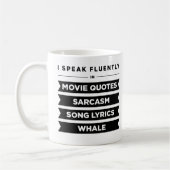 Ik spreek vloeiend binnen koffiemok (Links)