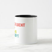 Ik Spreek Vloeiend Computertaal Grappige Code Mok (Midden)