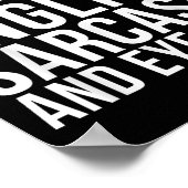 Ik spreek vloeiend Engels in drie talen: sarcasme, Poster (Hoek)