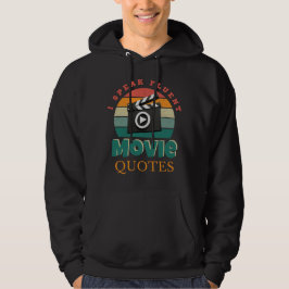 Ik spreek vloeiend film citaten grappige filmmaker hoodie
