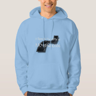 Ik spreek vloeiend in filmoffertes hoodie