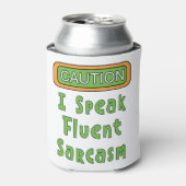 Ik spreek vloeiend sarcasme Koelbox Blikjeskoeler (Blikje Voorkant)