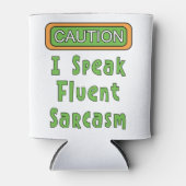 Ik spreek vloeiend sarcasme Koelbox Blikjeskoeler (Voorkant)