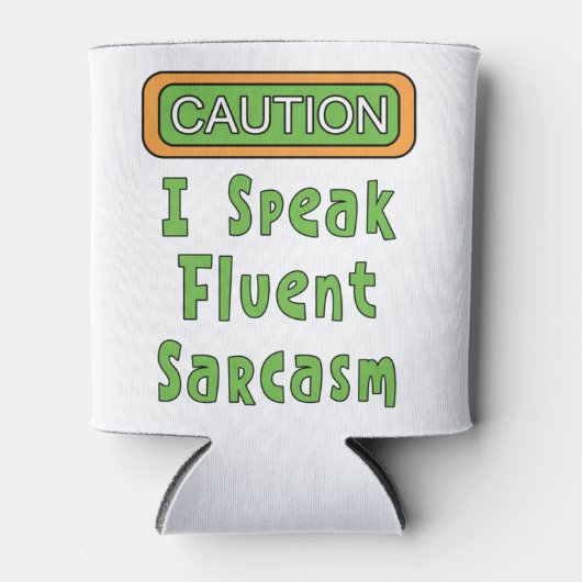 Ik spreek vloeiend sarcasme Koelbox Blikjeskoeler (Voorkant)