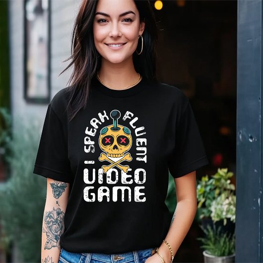 Ik spreek vloeiend videogame T-shirt