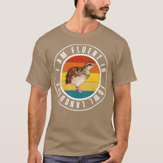 Ik spreek vloeiend vogeltaal 7 t-shirt