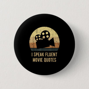 Ik spreek vloeiende film citeert grappige film lo ronde button 5,7 cm