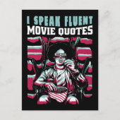 Ik spreek vloeiende filmcitaten briefkaart (Voorkant)