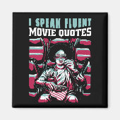 Ik spreek vloeiende filmcitaten magneet (Voorkant)