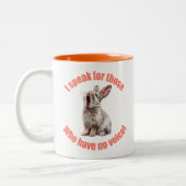 Ik spreek voor hen die geen mok hebben (Links)