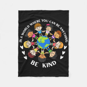 Ik spreek voor het Trees Funny Earth Day Jubileum Fleece Deken