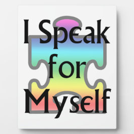 Ik spreek voor mezelf fotoplaat
