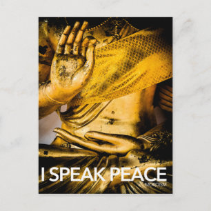 Ik spreek vrede: Het maken van de kunst van de vre Briefkaart