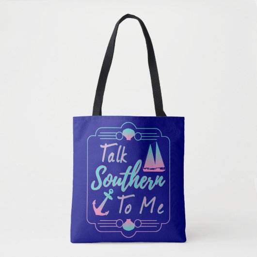 Ik spreek Zuidelijk met me. Tote Bag (Voorkant)
