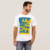 Ik spreek Zweeds T-shirt (Voorkant volledig)